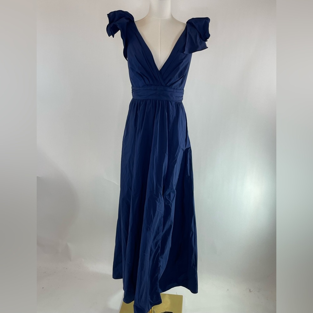 Marchesa Notte Taffeta Ball Gown, 4